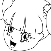 Girl coloring page