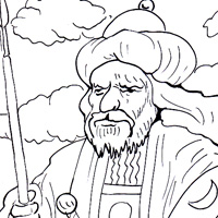 Arab warrior picture