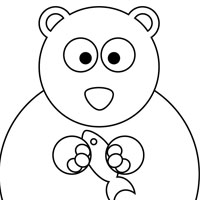 Animal coloring page
