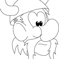 Ben the Viking coloring page