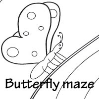 butterfly maze