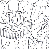 circus coloring book