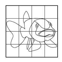 fish coloring page