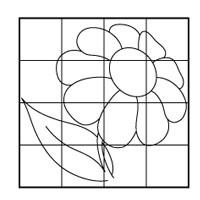flower coloring page