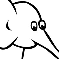 Elephant coloring page