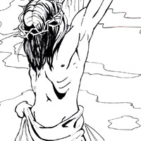 Jesus on the cross