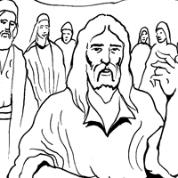 jesus preaching