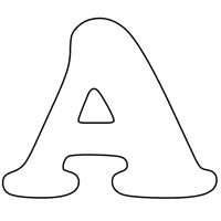 Alphabet coloring pages