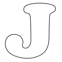 Letters coloring page