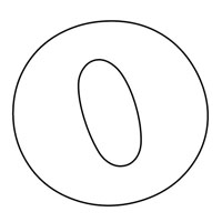 Letters coloring page