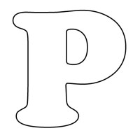 Letters coloring page