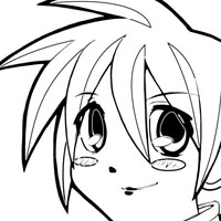 Boy coloring page