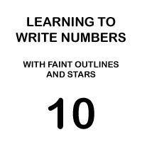 preschool numbers