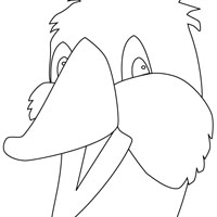 Goose coloring pages