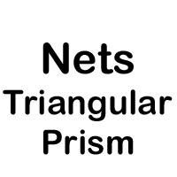 Net of a triangular prism