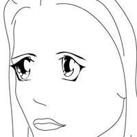 Rapunzel coloring page