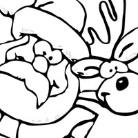 Christmas colouring
