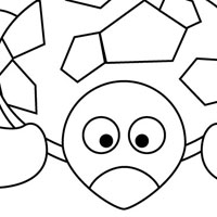 Turtle coloring page