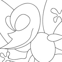 Wasp coloring page