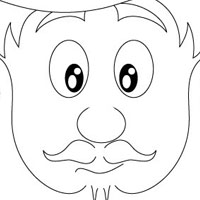Wizard coloring page