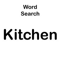 word search kitchen