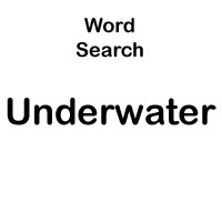word search under water