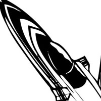 Aircraft coloring page