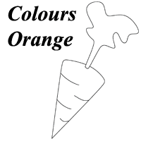 orange color for kids