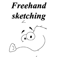 free hand sketching