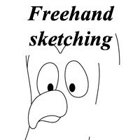 penguin sketch