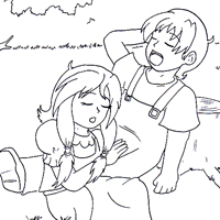 coloring book of hansel and gretel