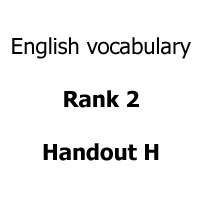 free english vocabulary