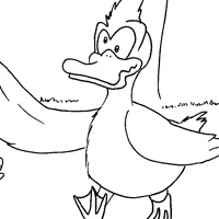 chicken licken coloring book