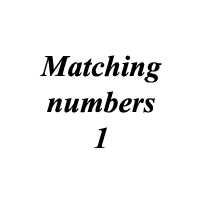 Match the numbers