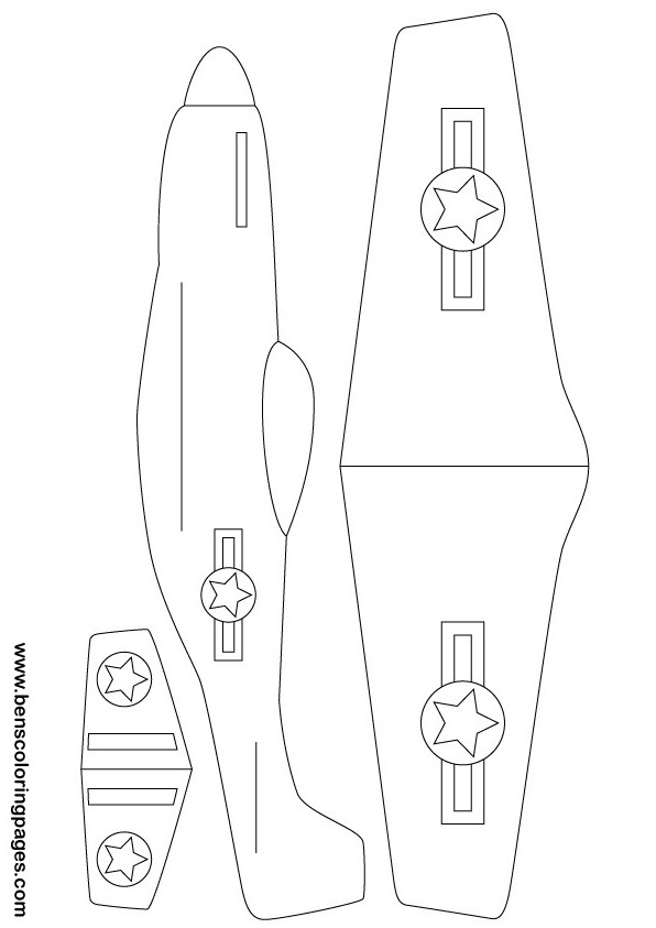 Paper airplane activity sheet