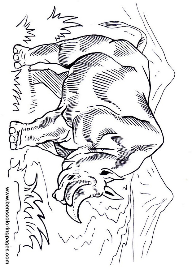 Arsinoitherium dinosaurs for kids