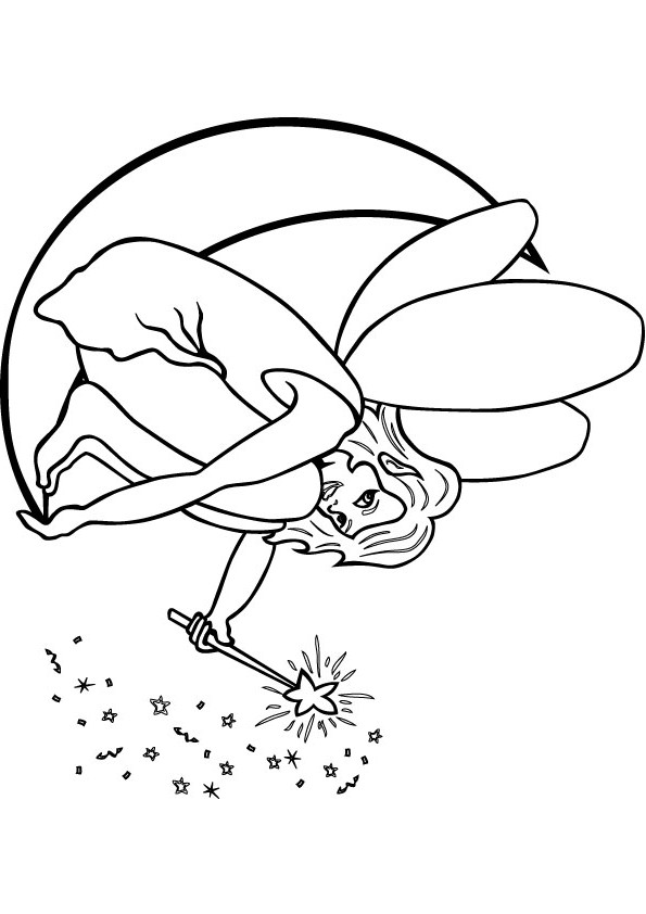 download free thumbelina drawing page