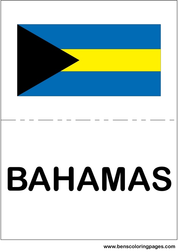 custom flag bahamas