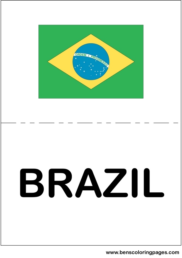world cup brazil flag