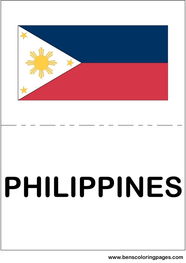 asian flag of philippines