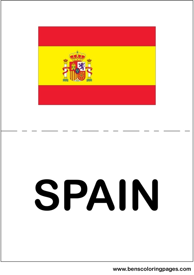 custom flags spain