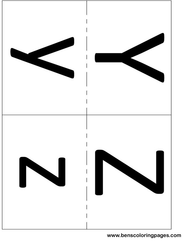 teaching alphabet printout