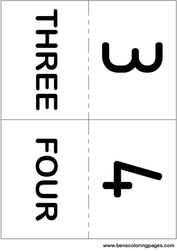 pre school numbers