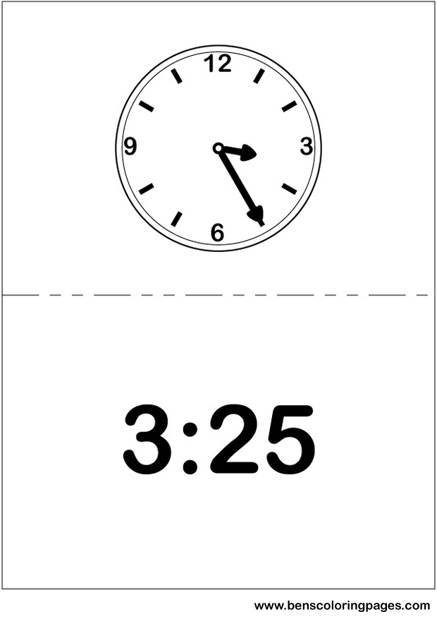 12 hour clock
