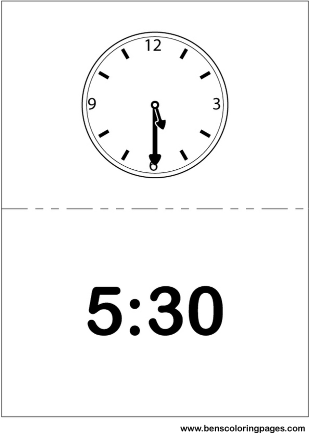 half past clock