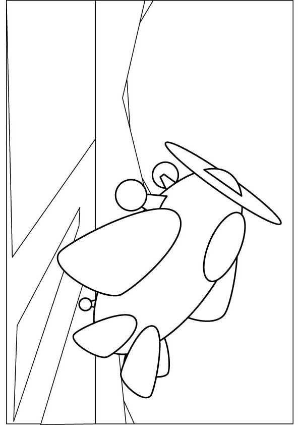 download free plane drawing page