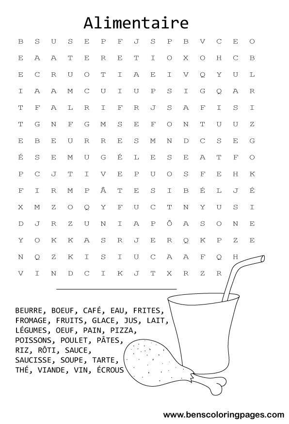 french  word search