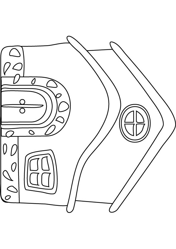 download free elfs house drawing