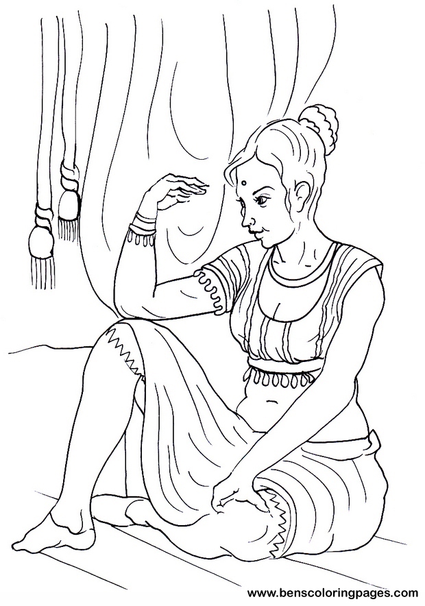 indian girl image