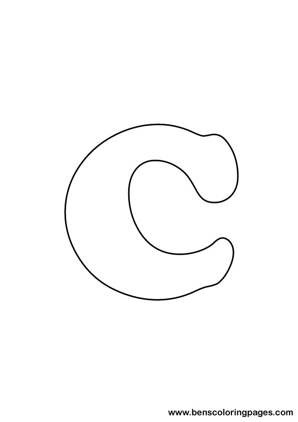 download letter C drawing